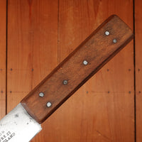 I Wilson 10" Bullnose Carbon Steel & Beechwood Sheffield 1890-1920s