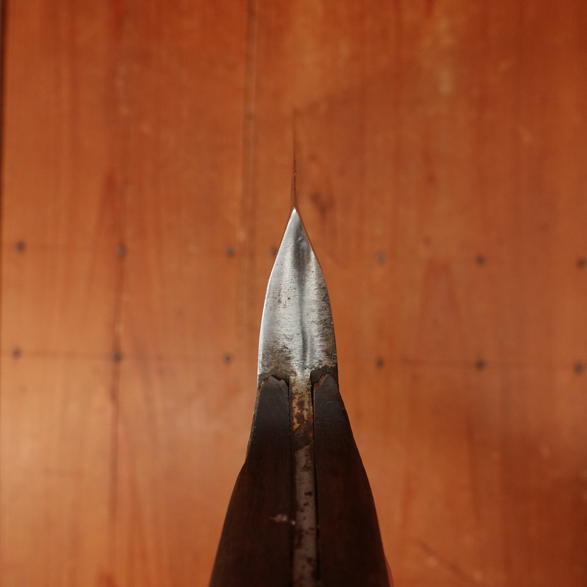 J A Henckels 102-10" Chef Knife Transitional Carbon Steel Walnut 1960s
