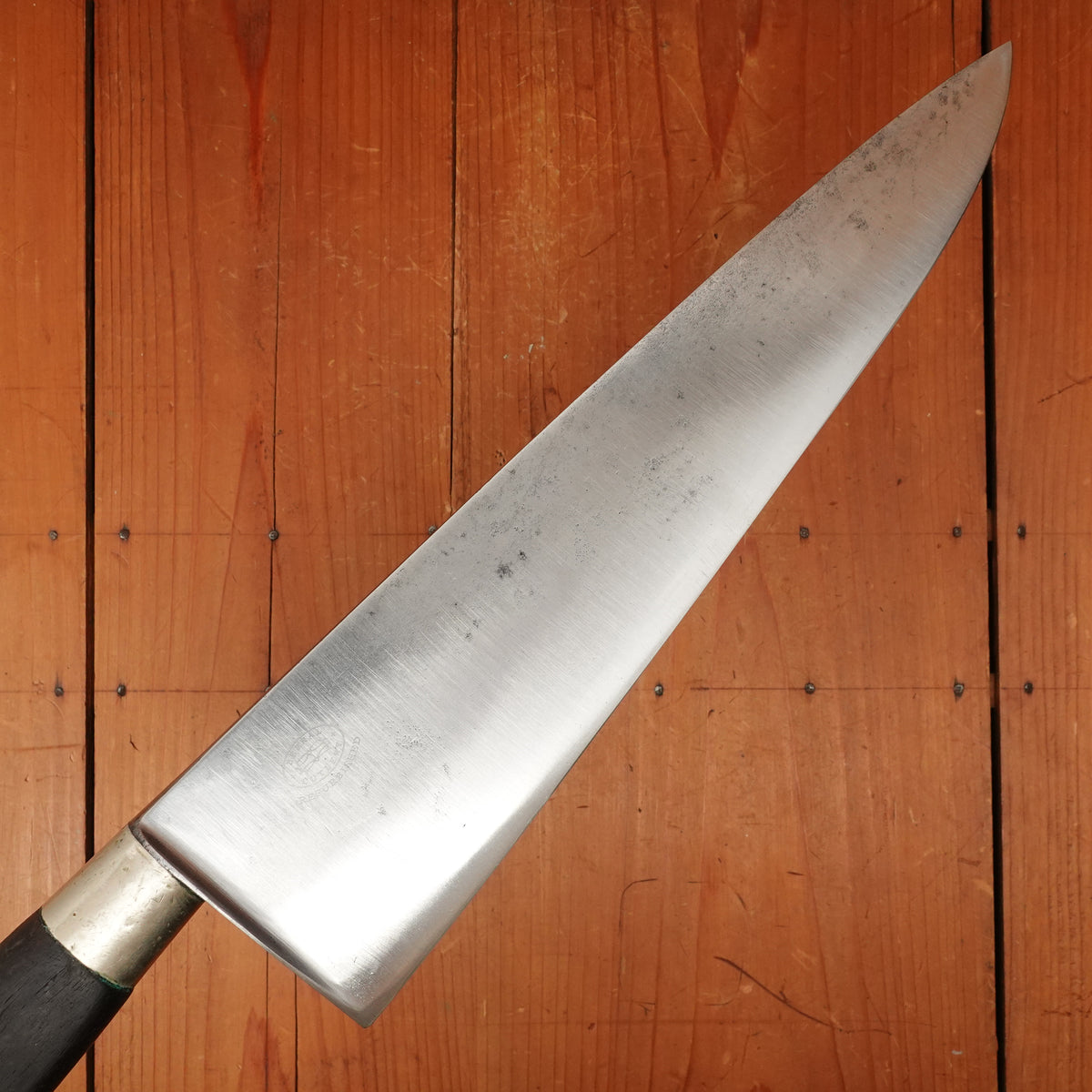 Tichet 13" Chef Carbon Steel Rosewood Paris, France 1890-1930