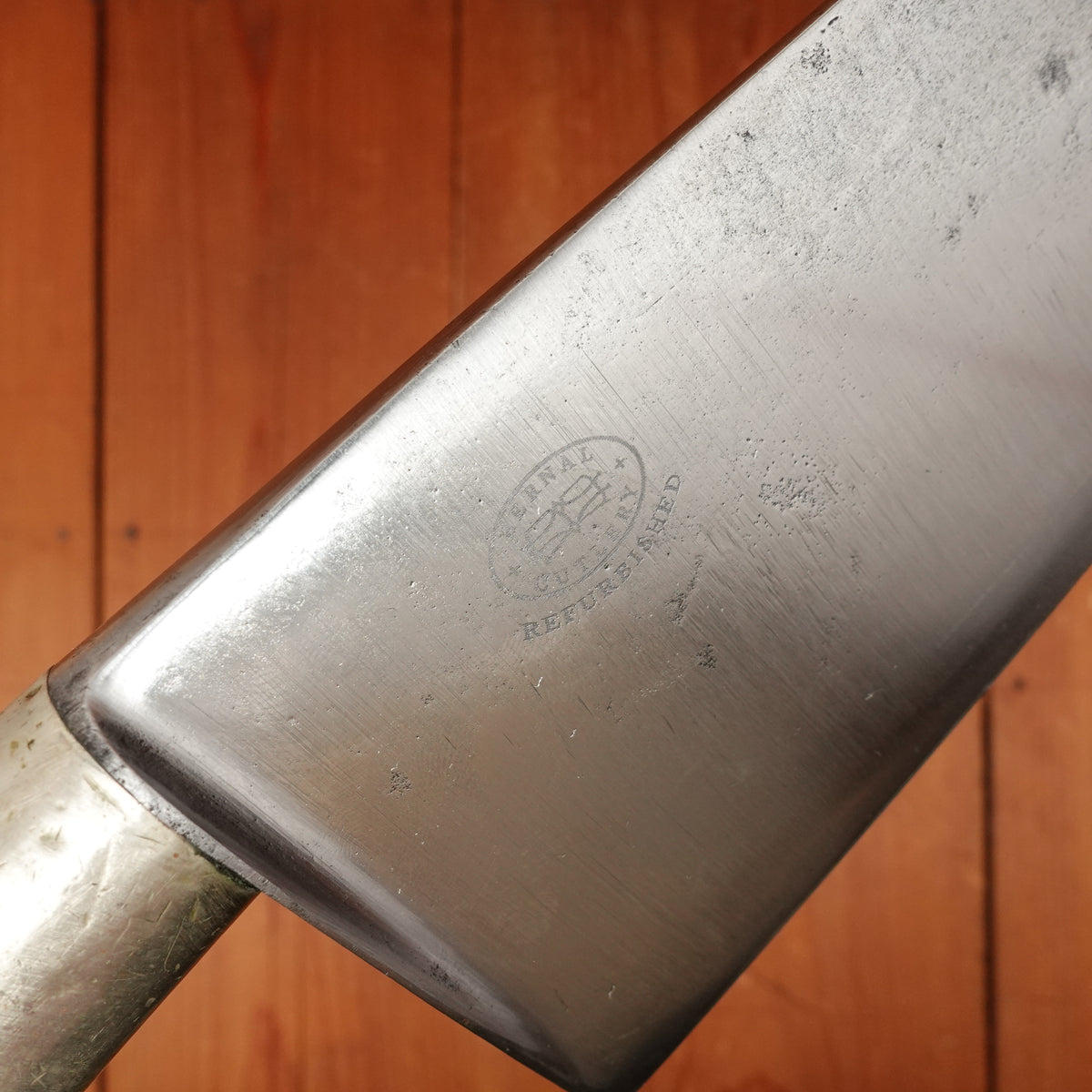 Tichet 13" Chef Carbon Steel Rosewood Paris, France 1890-1930