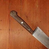 J A Henckels 10.5" Chef Knife 102-10" Carbon Steel Solingen Pre-WW2?