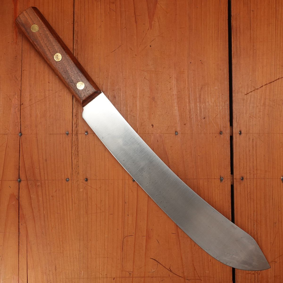 New Vintage Intedge 12" Bullnose Scimitar Carbon Steel Foster Bros Pattern 1950s 60s