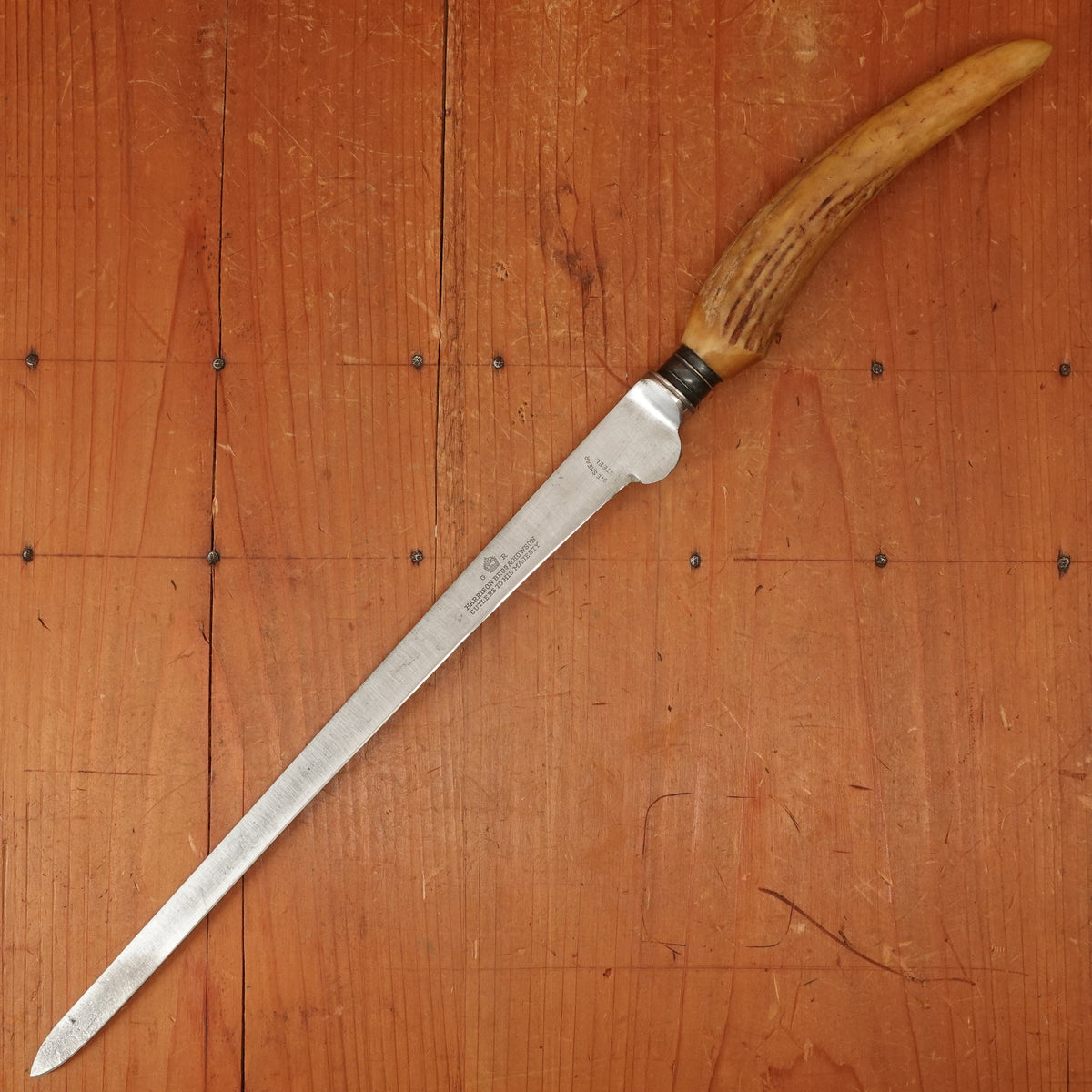 Harrison Bros & Howson 10” Ham / Salmon Slicer Double Shear Steel Sheffield 1920s-50s