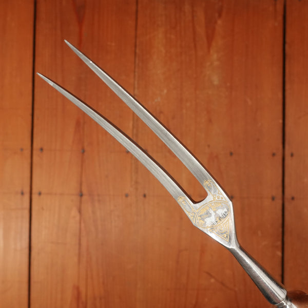 New Old Stock Sabatier La Trompette / Trumpet 9" Slicer Canadian Pattern Carbon Ebony Thiers