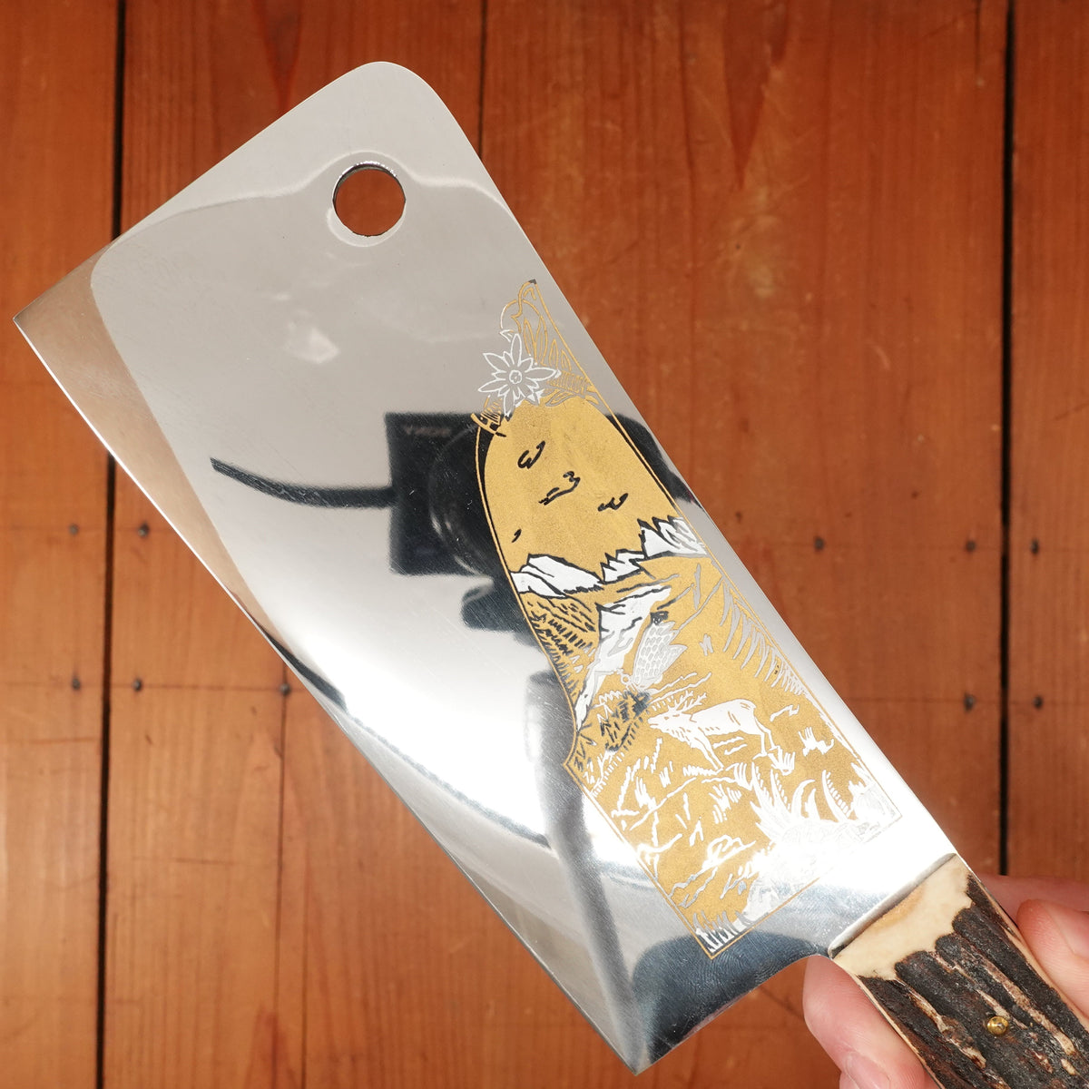 New Old Stock Nogent / Cuisine Massive 14.25" Chef Carbon Ebony St Remy Thiers 50s?