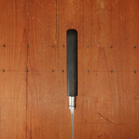 New Old Stock 25cm / 9.75" Chef Knife Carbon Nogent / Cuisine Massif Ebonized Beech & Nickel Thiers 1950s-60s