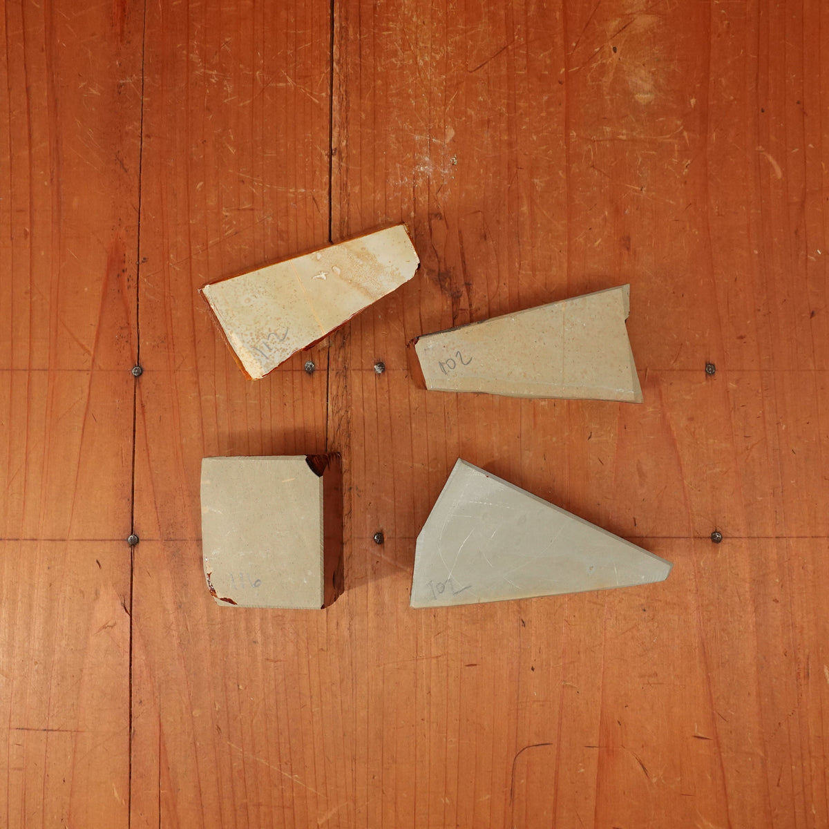 J A Henckels Buckels Knife and Fork Luncheon Set of 5 Carbon Steel Horn 1900-1920