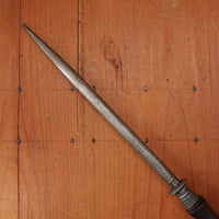 Lamson Goodnow & Co. Centennial Edition? Cast Steel 10" Honing Steel George Washington Bust Buttcap USA 1870-90