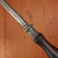 Lamson Goodnow & Co. Centennial Edition? Cast Steel 10" Honing Steel George Washington Bust Buttcap USA 1870-90