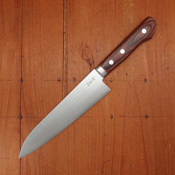 Hitohira Imojiya MZ 180mm Gyuto VG1 Imitation Mahogany Handle