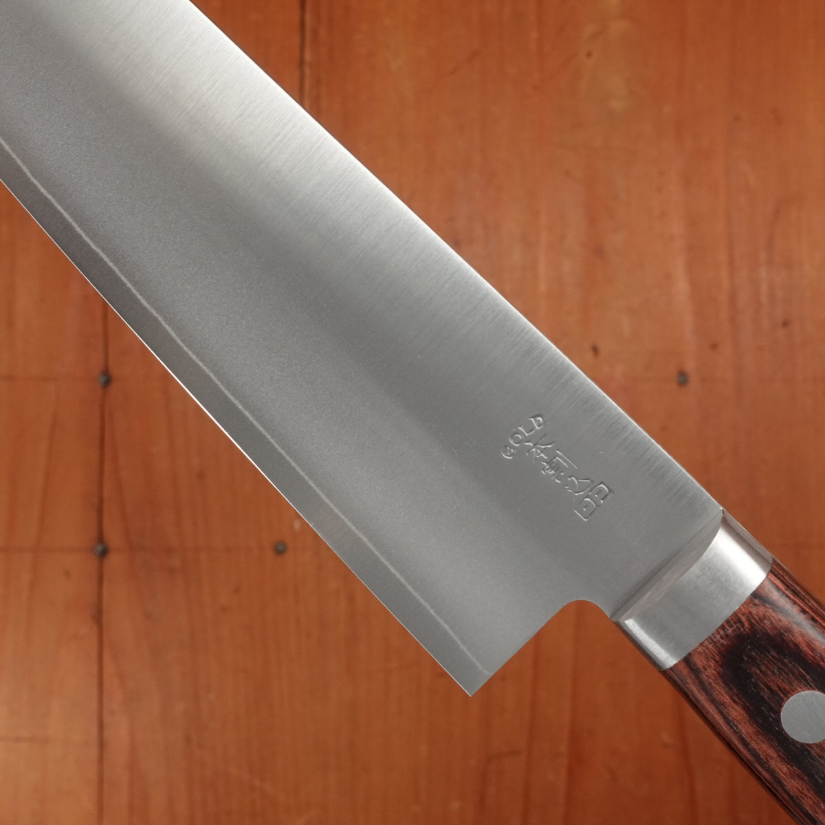 Hitohira Imojiya MZ 180mm Gyuto VG1 Imitation Mahogany Handle
