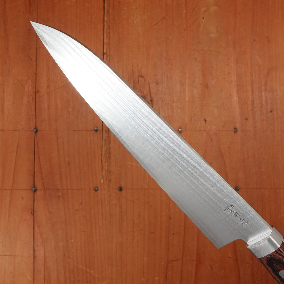 Hitohira Imojiya MZ 180mm Gyuto VG1 Imitation Mahogany Handle
