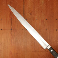 Ed Wusthof 4522 Dreizackwerk Pre-Classic 10" Slicer Stainless Steel Pakka Handle 1970s Early 80s