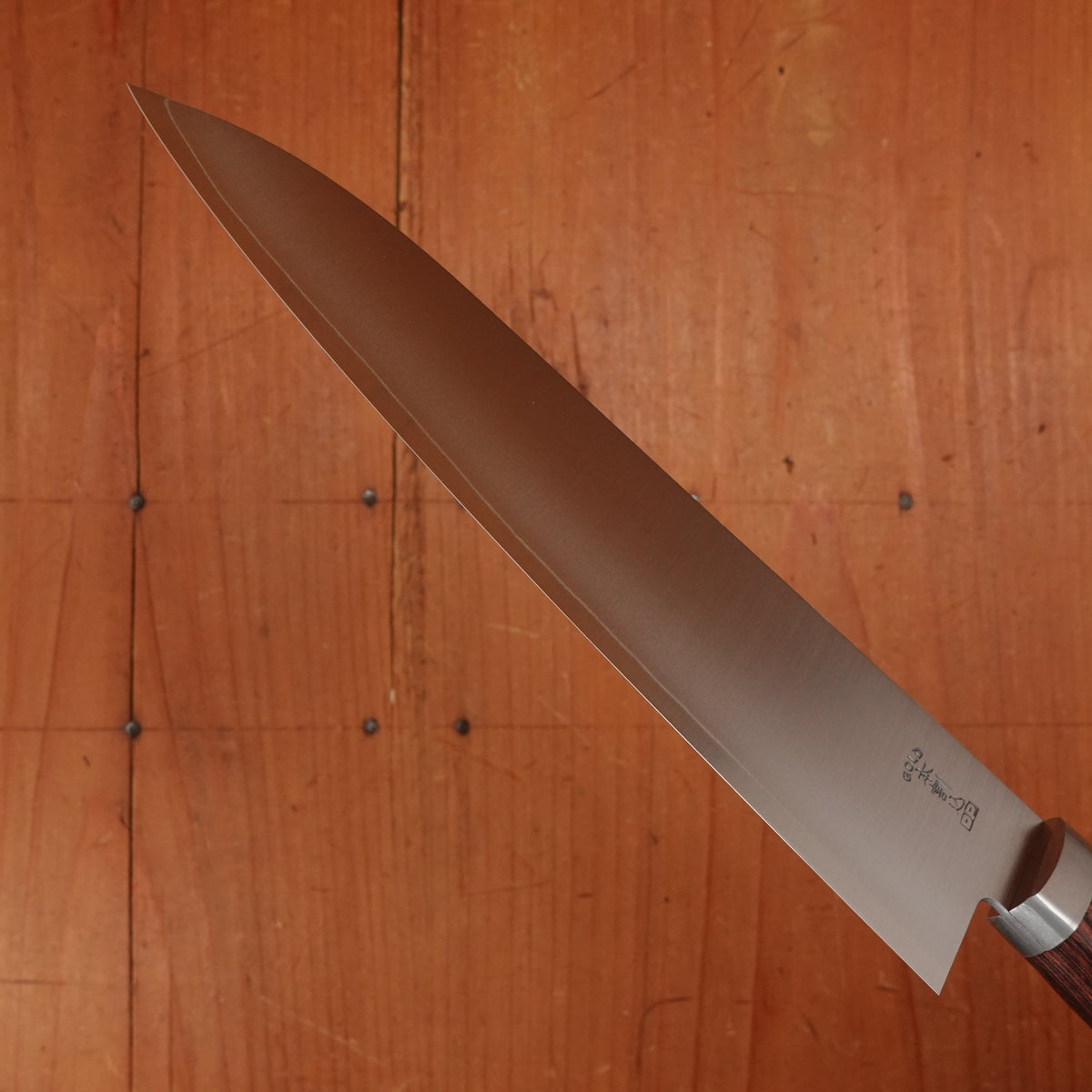 Hitohira Imojiya MZ 180mm Gyuto VG1 Imitation Mahogany Handle