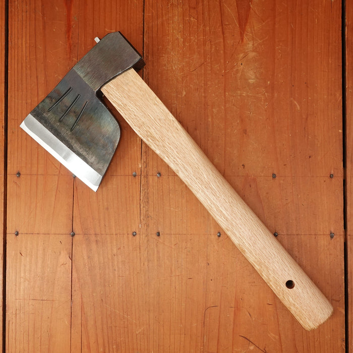 Mizuno Bakin Hand Axe Straight Kanto Oak Handle