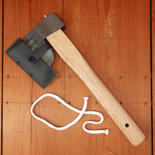 Mizuno Bakin Hand Axe Straight Kanto Oak Handle