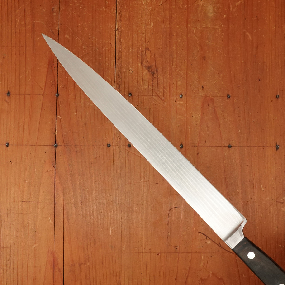 Ed Wusthof 4522 Dreizackwerk Pre-Classic 10" Slicer Stainless Steel Pakka Handle 1970s Early 80s