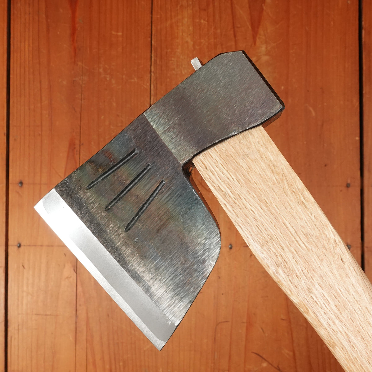 Mizuno Bakin Hand Axe Straight Kanto Oak Handle