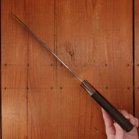 Hitohira Togashi 240mm Gyuto Aogami 2 Kurouchi Ebony Handle