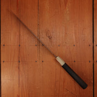 Hitohira Togashi 240mm Gyuto Aogami 2 Kurouchi Ebony Handle