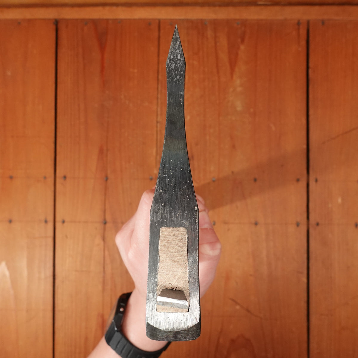 Mizuno Bakin Hand Axe Straight Kanto Oak Handle