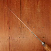 Late 19th C English Carving Knife & Fork Shear Steel Stag Sheffield 1890s-1920s