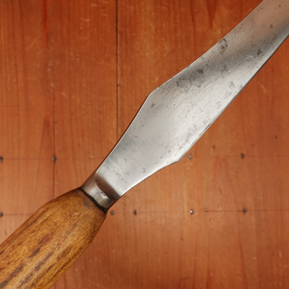 Late 19th C English Carving Knife & Fork Shear Steel Stag Sheffield 1890s-1920s