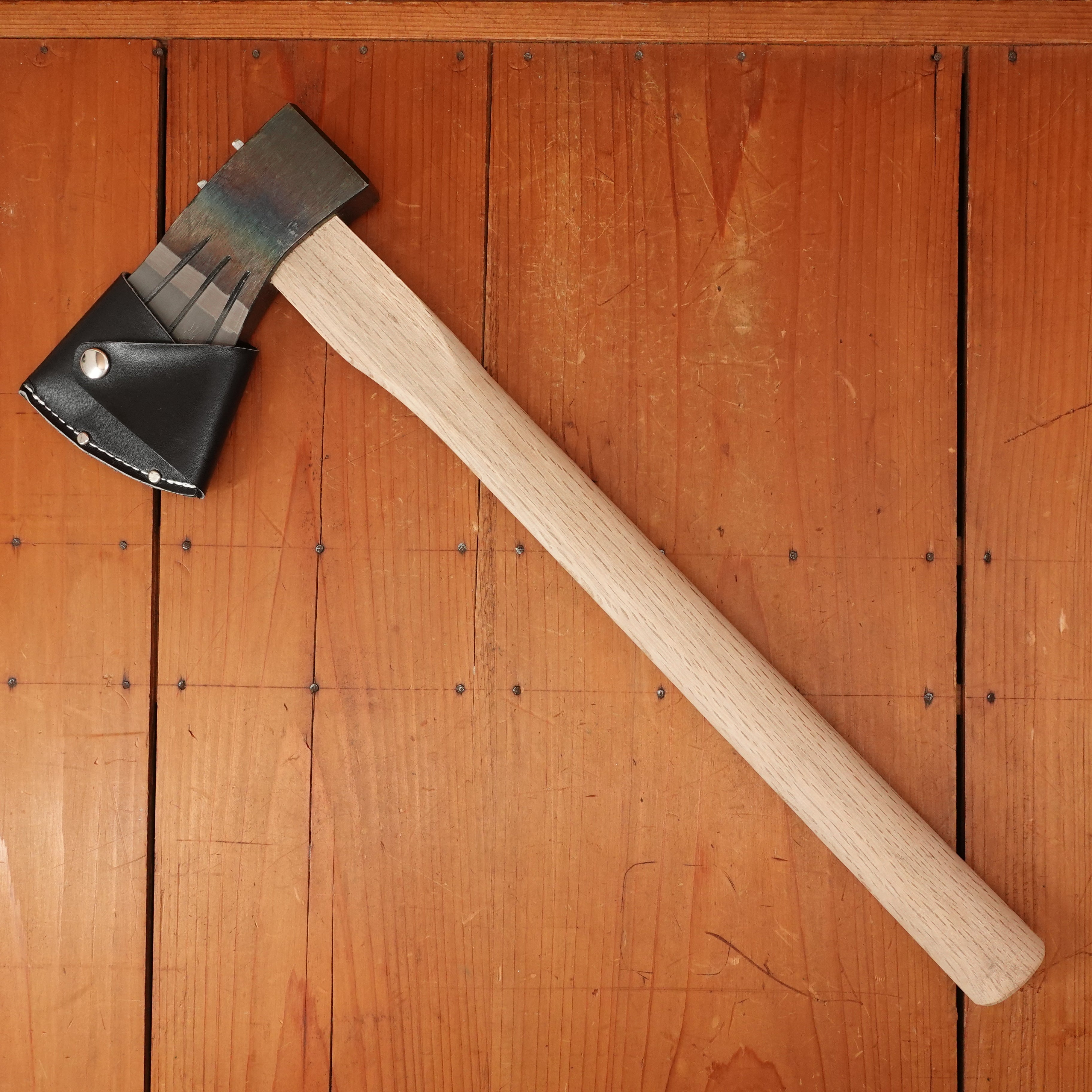 Mizuno Ko-ono Hand Axe Straight Kanto Oak Handle – Bernal Cutlery