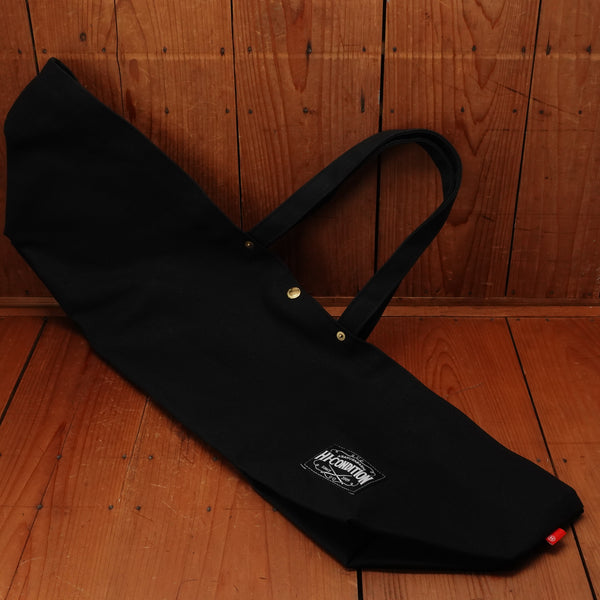 Hitohira Hi-Condition Canvas Tote Bag Black