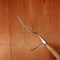 Late 19th C English Carving Knife & Fork Shear Steel Stag Sheffield 1890s-1920s
