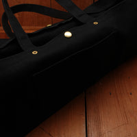 Hitohira Hi-Condition Canvas Tote Bag Black