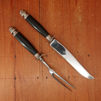 Poultry Carving Set Stainless Sterling USA 1940s-60s