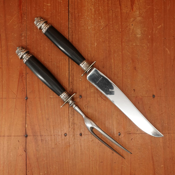 Poultry Carving Set Stainless Sterling USA 1940s-60s