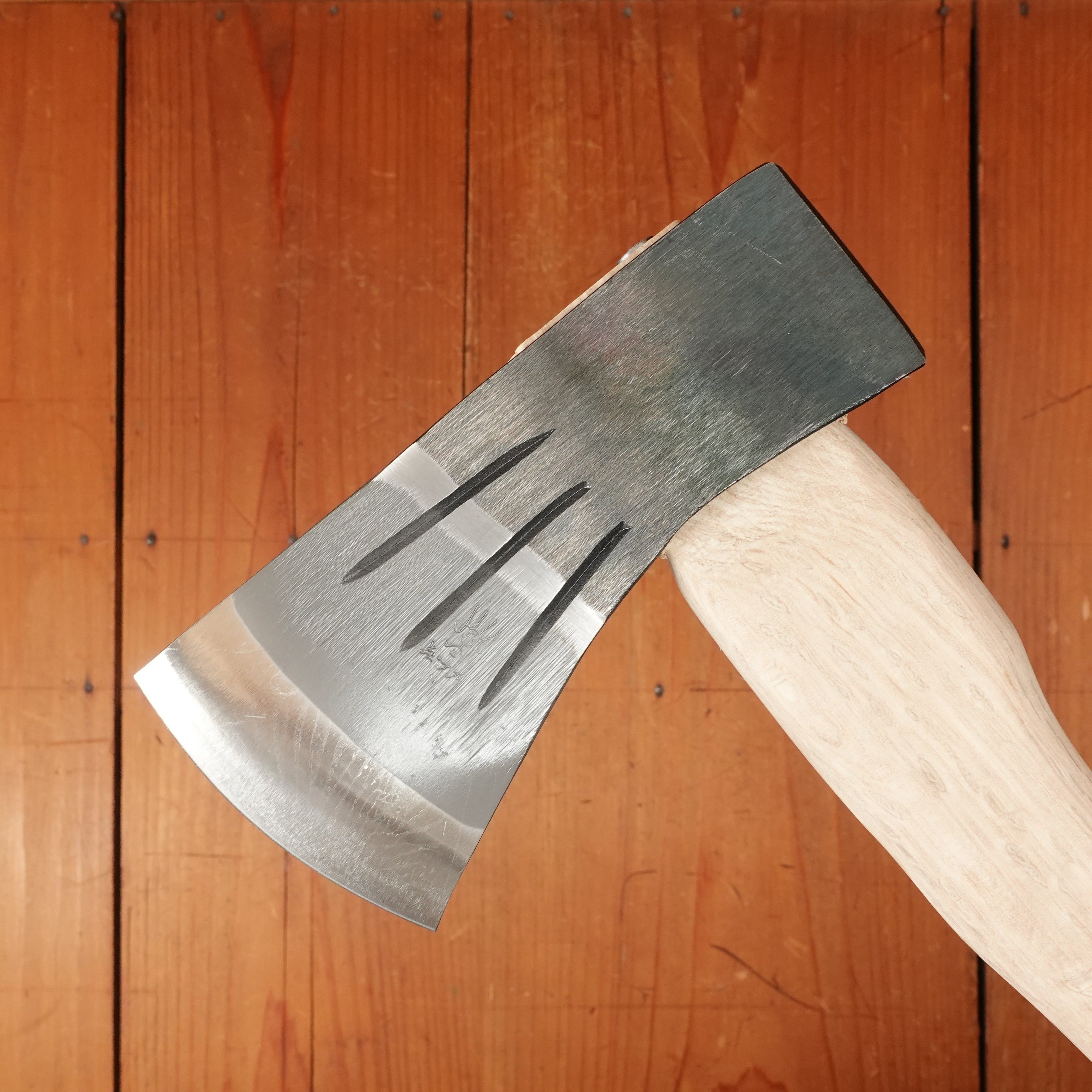 Mizuno Ko-ono Hand Axe Curved Kanto Oak Handle – Bernal Cutlery