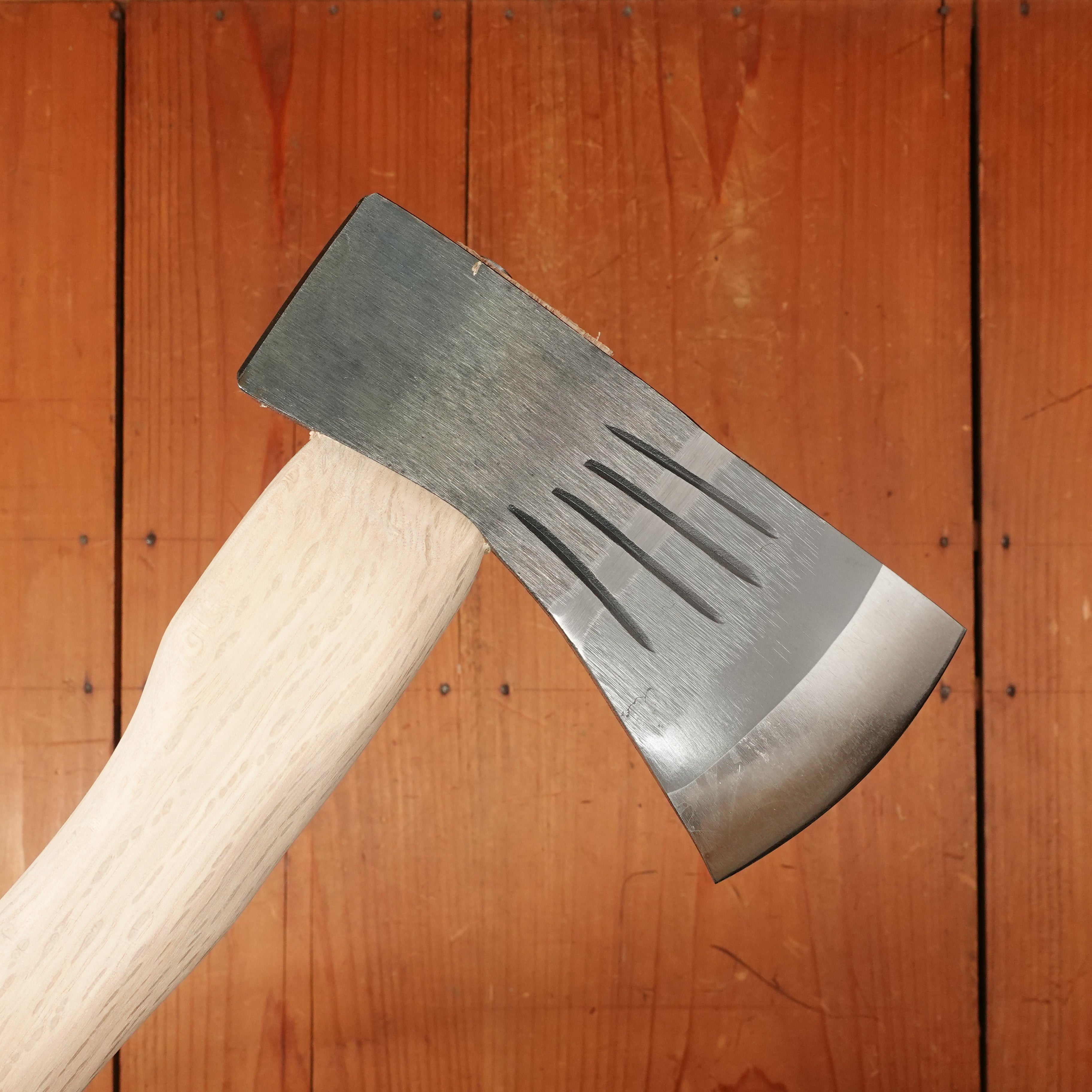 Mizuno Ko-ono Hand Axe Curved Kanto Oak Handle – Bernal Cutlery