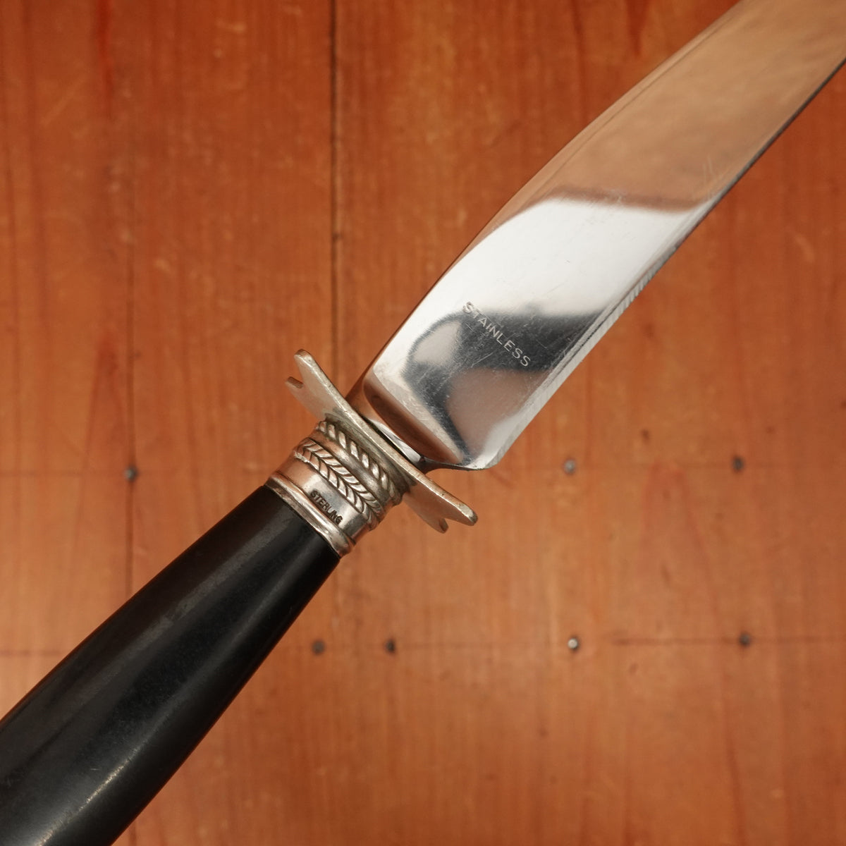Poultry Carving Set Stainless Sterling USA 1940s-60s