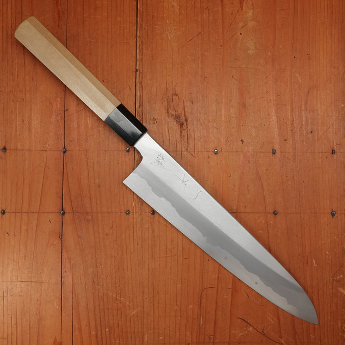 Hitohira Kikuchiyo Ren 240mm Gyuto Aogami 2 Ho Wood