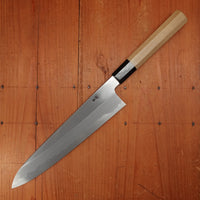 Hitohira Kikuchiyo Ren 240mm Gyuto Aogami 2 Ho Wood