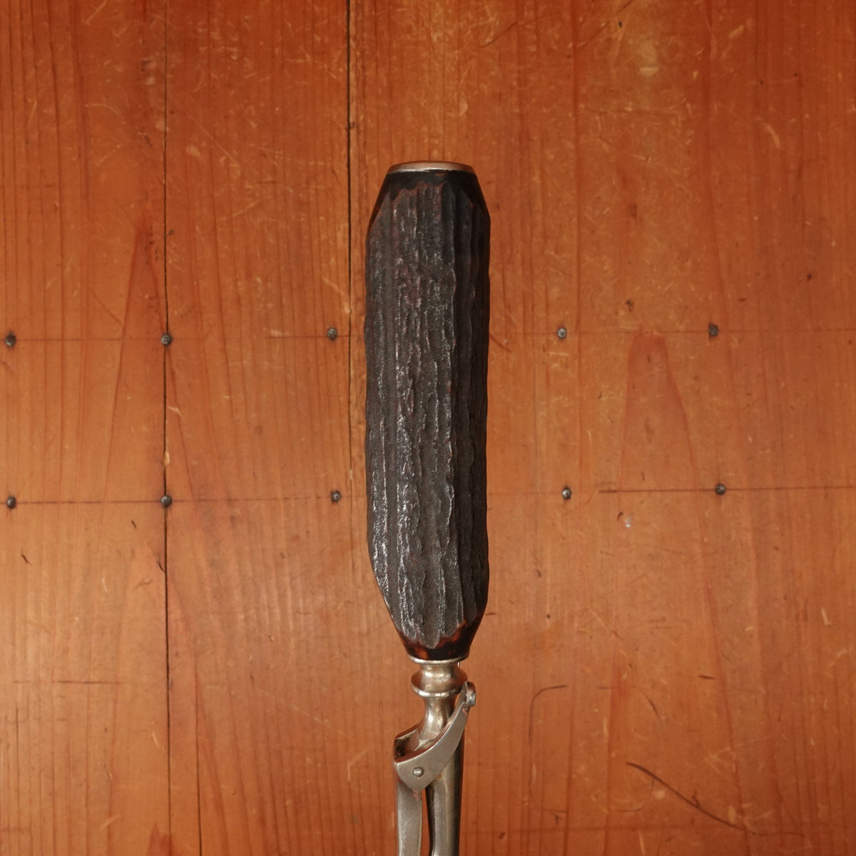 LF&C Carving Set  Carbon Steel Stag USA Approx. 1880-1920