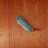 Benchmade 18060 Adira Drop Point Magnacut Depth Blue Grivory Handle