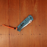 Benchmade 18060 Adira Drop Point Magnacut Depth Blue Grivory Handle
