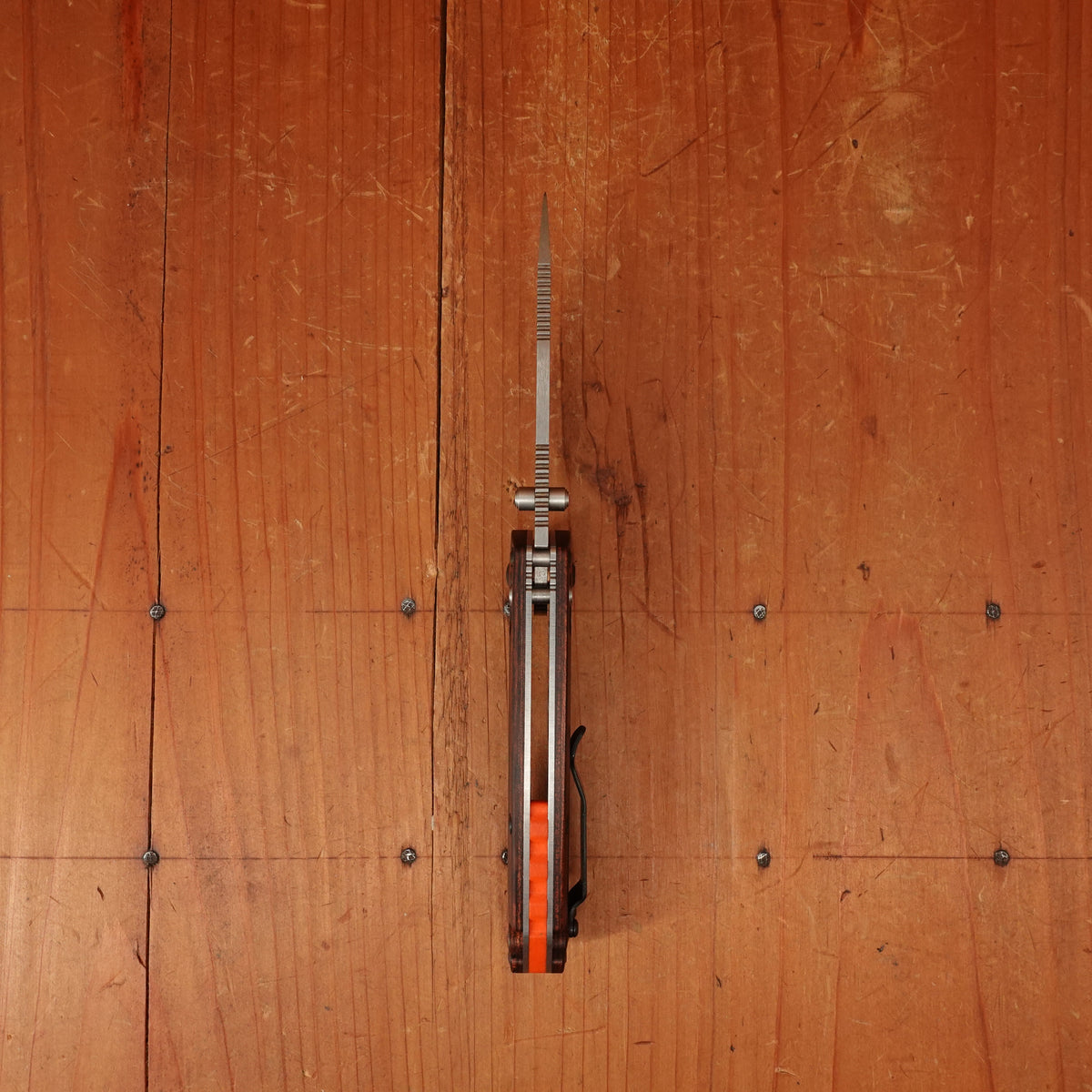 Benchmade 15032 North Fork Drop-Point S30V AXIS Lock Stabilized Wood Handle