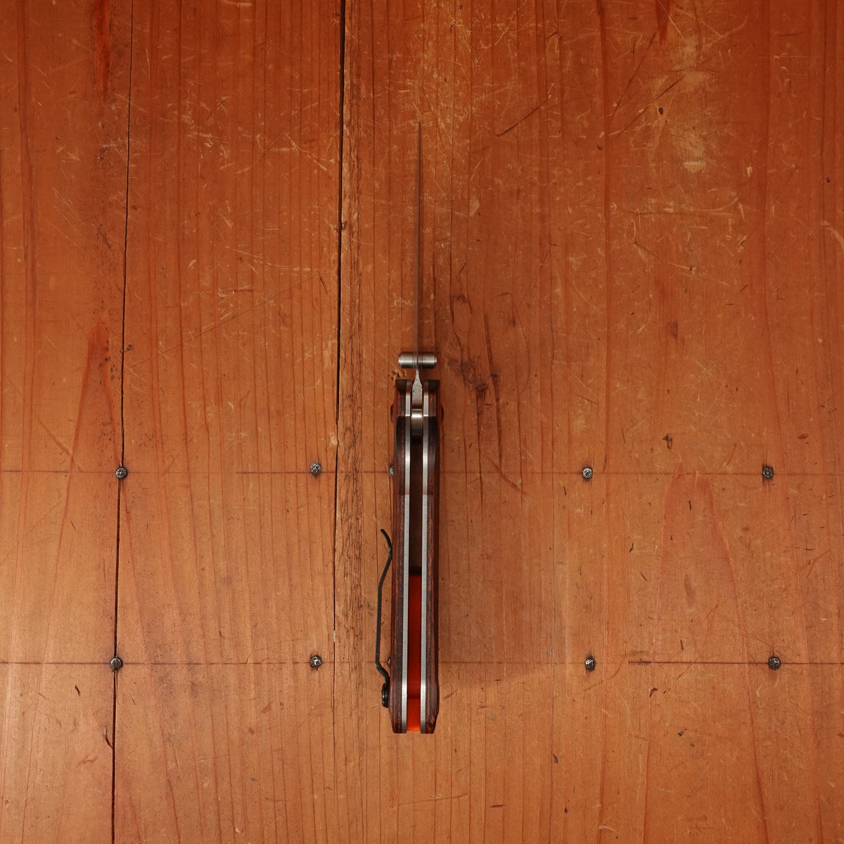 Benchmade 15032 North Fork Drop-Point S30V AXIS Lock Stabilized Wood Handle