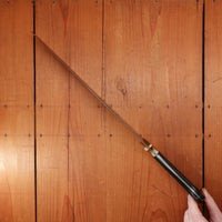 F Dick No. 66 12.5" Lobster Splitter Chef de Chef Hand Forged Carbon Steel Custom Brass & Ebony Handle Germany