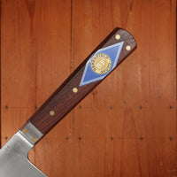 Prototype Greenfield Gyuto 9" Chef Knife D2 Carbon Steel Old Honduran Rosewood