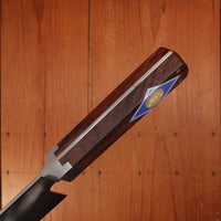 Prototype Greenfield Gyuto 9" Chef Knife D2 Carbon Steel Old Honduran Rosewood