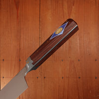Prototype Greenfield Gyuto 9" Chef Knife D2 Carbon Steel Old Honduran Rosewood