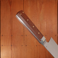 Prototype Greenfield Gyuto 9" Chef Knife W2 Carbon Steel Antique Honduran Rosewood