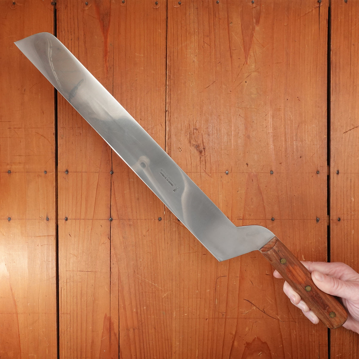 Weck & Müller 12.25" Offset Cheese Knife Stainless Solingen 1950-70