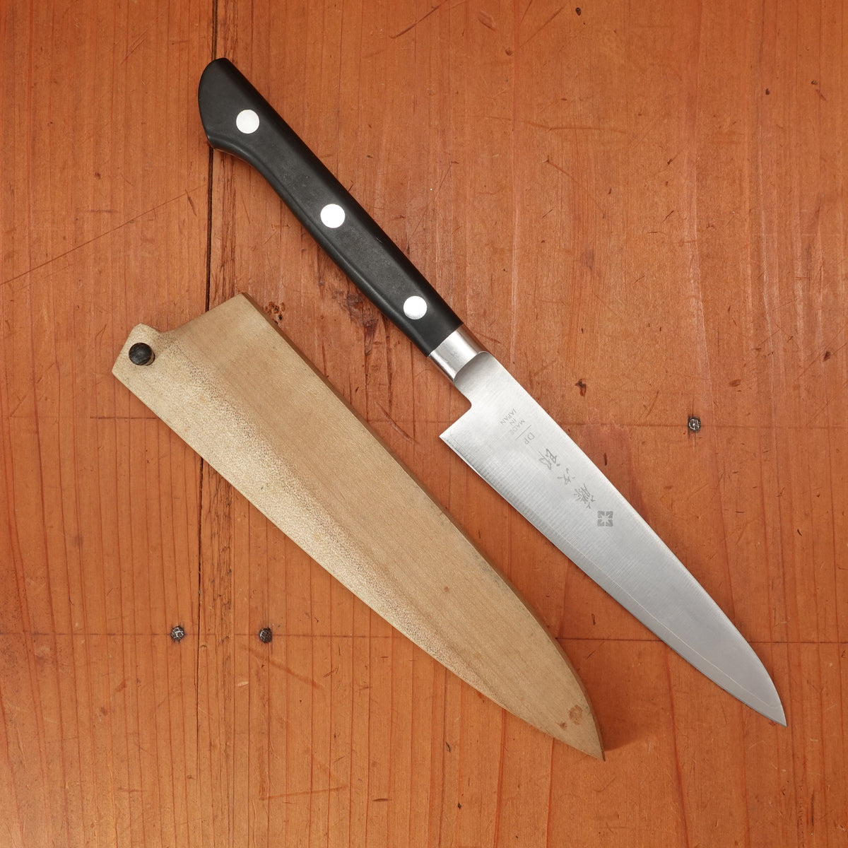 Trade In Tojiro DP 120mm Petty VG10 Pakka with Saya